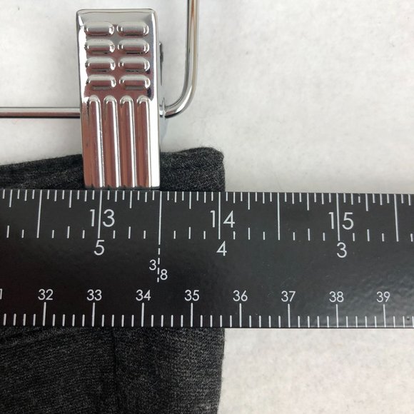 Black Hearts Brigade Women's Size 27 Grey Ponte Knit Stretch Skinny Pants - Picture 5 of 11